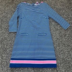 Lilly Pulitzer Blue and Pink Striped Dress